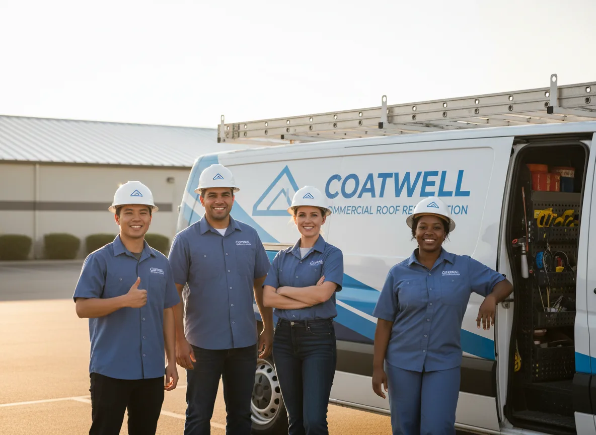 Commercial roof coating company in Rockville, NE